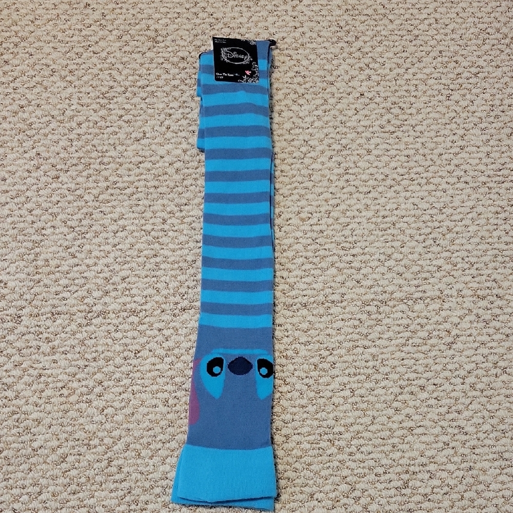 Disney Stitch Over The Knee Socks. New
